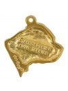 Staffordshire Bull Terrier - necklace (gold plating) - 942 - 25426