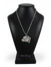 Staffordshire Bull Terrier - necklace (silver chain) - 3375 - 34643