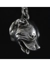 Staffordshire Bull Terrier - necklace (silver plate) - 2948 - 30770