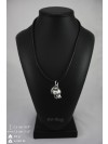 Staffordshire Bull Terrier - necklace (silver plate) - 2948 - 30772