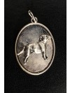 Staffordshire Bull Terrier - necklace (silver plate) - 3429 - 34880