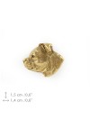 Staffordshire Bull Terrier - pin (gold) - 1572 - 7583