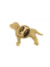 Staffordshire Bull Terrier - pin (gold plating) - 2379 - 26117