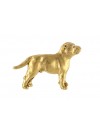Staffordshire Bull Terrier - pin (gold plating) - 2379 - 26119