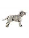 Staffordshire Bull Terrier - pin (silver plate) - 2229 - 22310