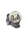 Staffordshire Bull Terrier - pin (silver plate) - 2673 - 28825