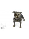 Staffordshire Bull Terrier - statue (resin) - 1599 - 8402