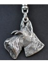 Switch Terrier - keyring (silver plate) - 2736 - 29297