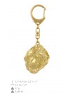 Tibetan Mastiff - keyring (gold plating) - 2888 - 30467