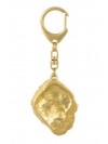 Tibetan Mastiff - keyring (gold plating) - 2888 - 30465