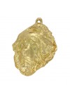 Tibetan Mastiff - necklace (gold plating) - 1717 - 31385