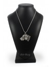 Weimaraner - necklace (silver chain) - 3305 - 34351