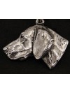 Weimaraner - necklace (silver cord) - 3183 - 32606