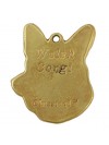 Welsh Corgi Cardigan - keyring (gold plating) - 2435 - 27128