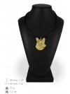 Welsh Corgi Cardigan - necklace (gold plating) - 2508 - 27523