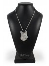 Welsh Corgi Cardigan - necklace (silver chain) - 3336 - 34487
