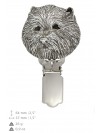 West Highland White Terrier - clip (silver plate) - 2562 - 27949