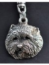 West Highland White Terrier - keyring (silver plate) - 1888 - 13410