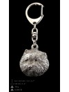 West Highland White Terrier - keyring (silver plate) - 2274 - 23369