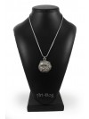 West Highland White Terrier - necklace (silver chain) - 3319 - 34451