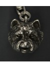 West Highland White Terrier - necklace (silver cord) - 3238 - 32828
