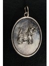 West Highland White Terrier - necklace (silver plate) - 3397 - 34770