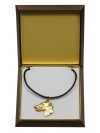 Whippet - necklace (gold plating) - 3037 - 31673