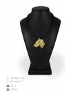 Whippet - necklace (gold plating) - 928 - 31253