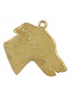 Whippet - necklace (gold plating) - 928 - 31257