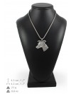 Whippet - necklace (silver chain) - 3289 - 34287