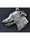 Whippet - necklace (silver chain) - 3295 - 33637