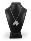 Whippet - necklace (silver chain) - 3295 - 34333
