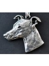 Whippet - necklace (silver plate) - 2924 - 30675