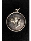 Whippet - necklace (silver plate) - 3389 - 34719