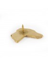 Whippet - pin (gold) - 1480 - 7380
