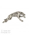 Whippet - pin (silver plate) - 2666 - 28789