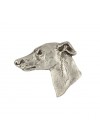 Whippet - pin (silver plate) - 447 - 25878