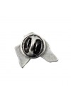 Whippet - pin (silver plate) - 447 - 25881