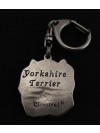Yorkshire Terrier - keyring (silver plate) - 1763 - 11386