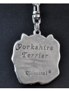Yorkshire Terrier - keyring (silver plate) - 2733 - 29274