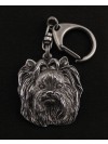 Yorkshire Terrier - keyring (silver plate) - 2733 - 29278