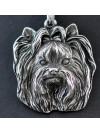 Yorkshire Terrier - necklace (silver cord) - 3160 - 32511