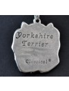 Yorkshire Terrier - necklace (silver plate) - 2918 - 30651