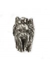 Yorkshire Terrier - pin (silver plate) - 2223 - 22282