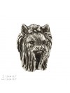 Yorkshire Terrier - pin (silver plate) - 2677 - 28844