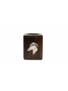 Italian Greyhound - candlestick (wood) - 3977