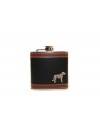 Irish Wolfhound - flask - 3540