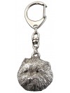 West Highland White Terrier - keyring (silver plate) - 72