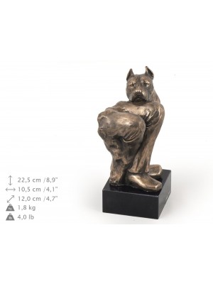 American Staffordshire Terrier - figurine (bronze) - 319 - 9189