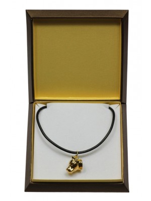 American Staffordshire Terrier - necklace (gold plating) - 3029 - 31665